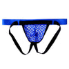 Brand Men Sexy Plus Size Thongs Fishnet Gay Mesh Jockstrap Super Breathable Man Thong Transparent Penis Pouch Jocks Cueca