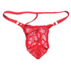 Men's underwear transparent panties lace g string tangas thong T-Back Men Erotic underwear Stylish Lace g string dropshipping@